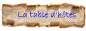 La table d'htes